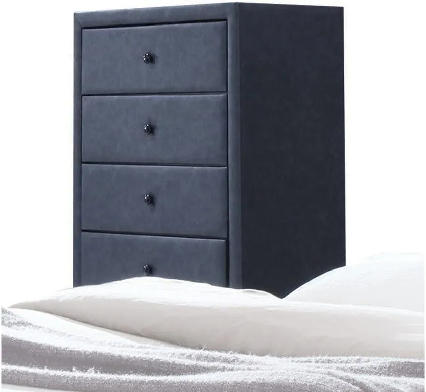 2 Tone Contemporary Chest - Gray