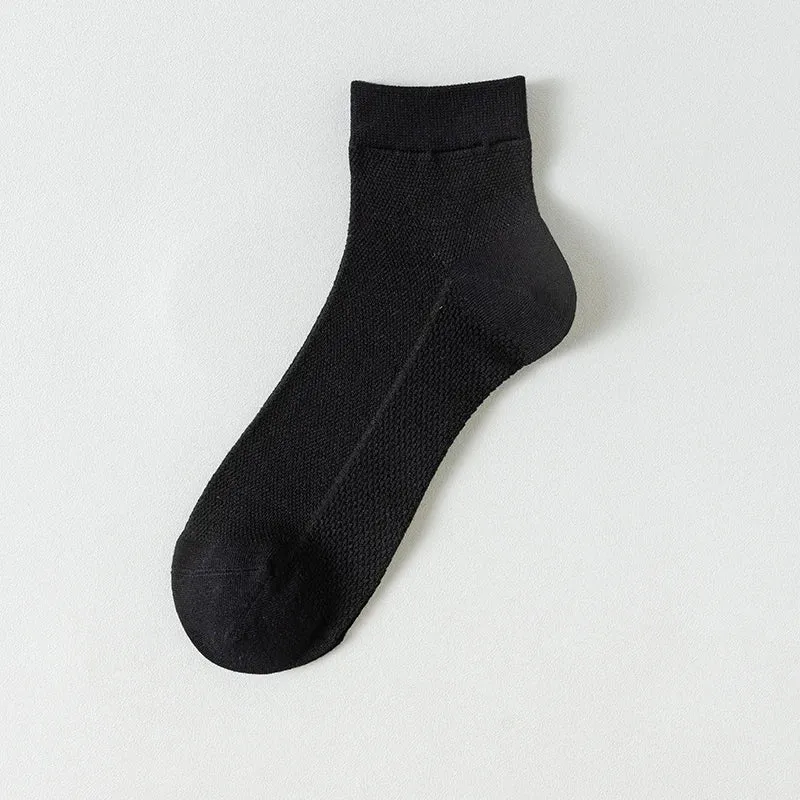 5-Pair Women's Cotton & Bamboo Fiber Socks