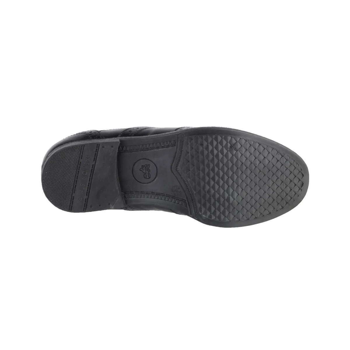 Amblers Liverpool Oxford Brogue Black