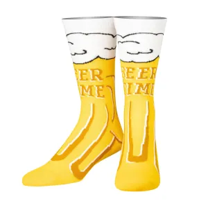 Beer Time Crew Socks