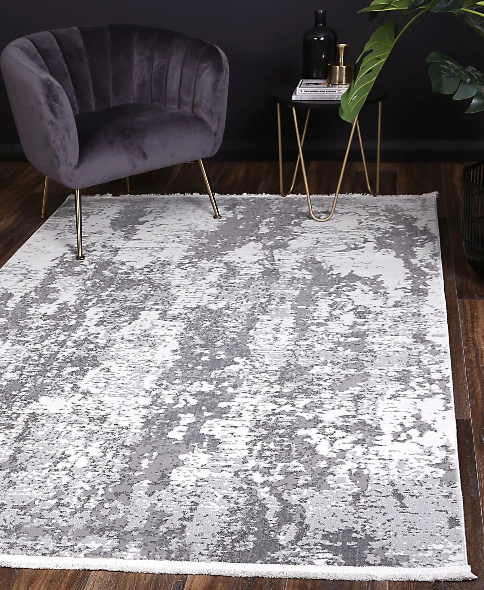 Bohan One Modern Grey Rug