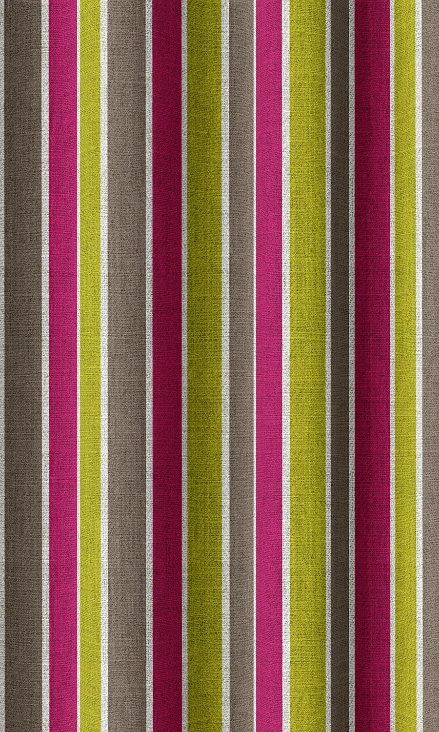 'Bridal Party' Custom Striped Print Window Shades (Pink/ Green)
