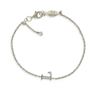 BT-26/S/L - Initial "L" Bracelet Adjustable Size