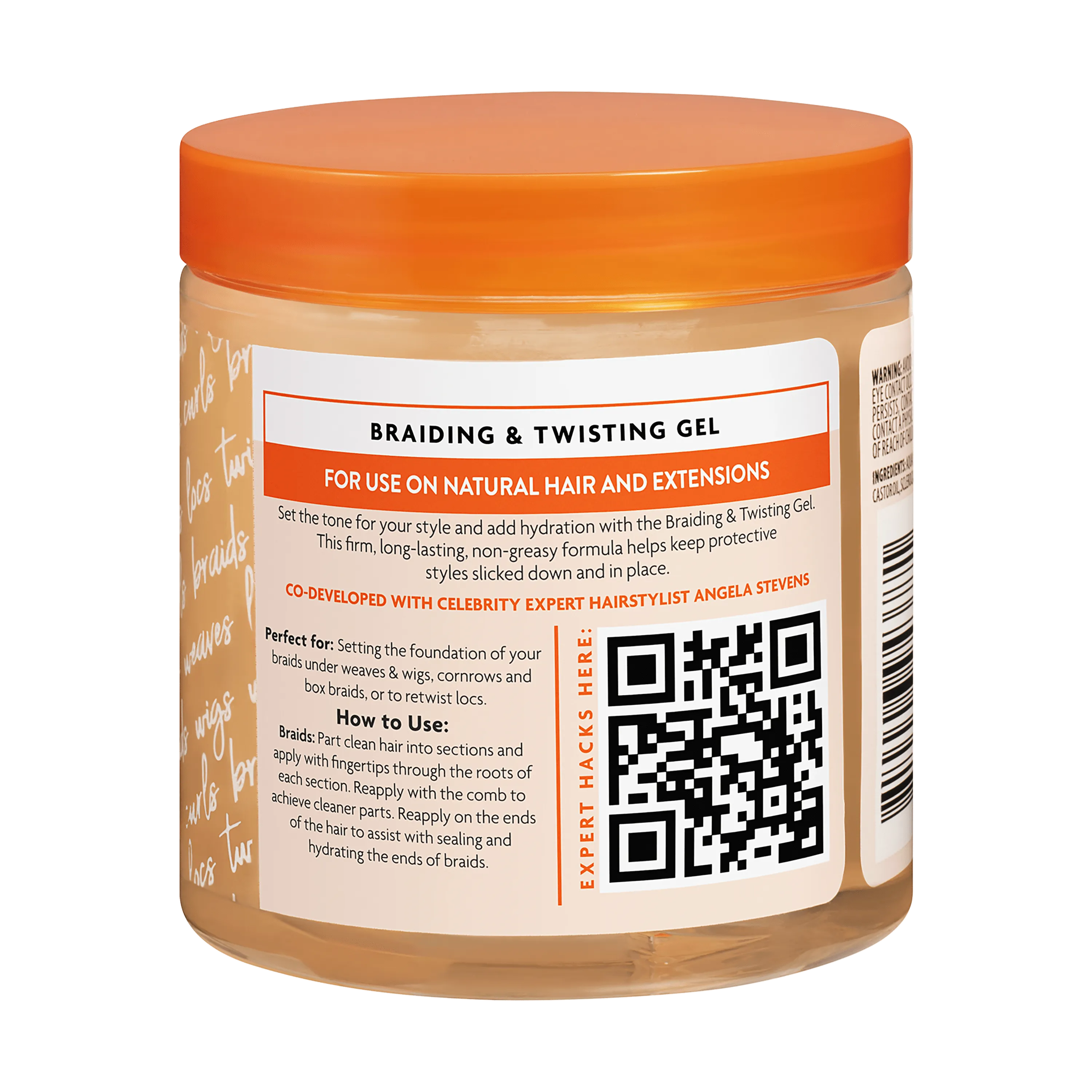 Cantu Protective Styles Braiding & Twisting Gel 237g