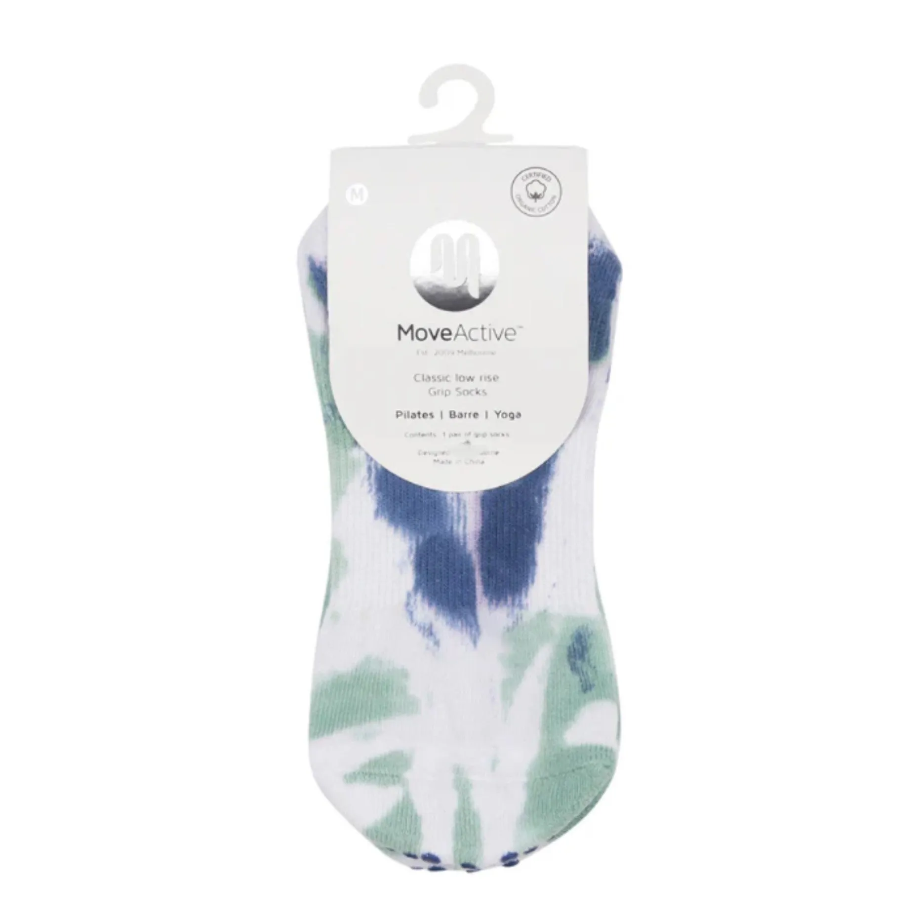 Classic Low Rise Grip Socks - Tie-Dye (Barre / Pilates)