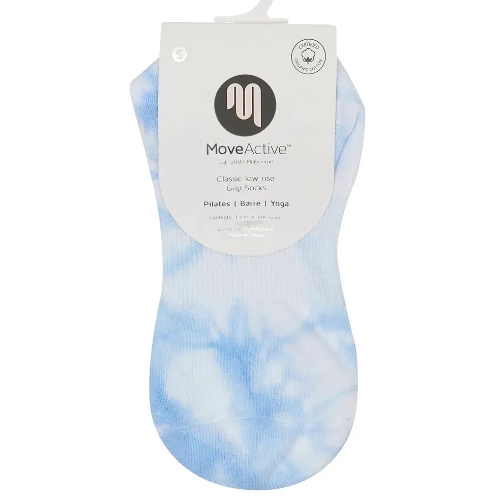Classic Low Rise Grip Socks - Tie-Dye (Barre / Pilates)
