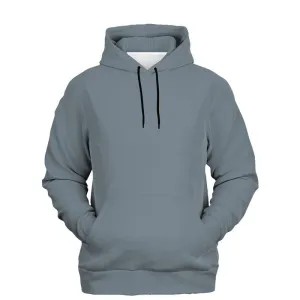 Cool Gray Hoodie | Unisex | with PLUS sizes | Medium Dark Pale Cyan Gray | C10M0Y0K60