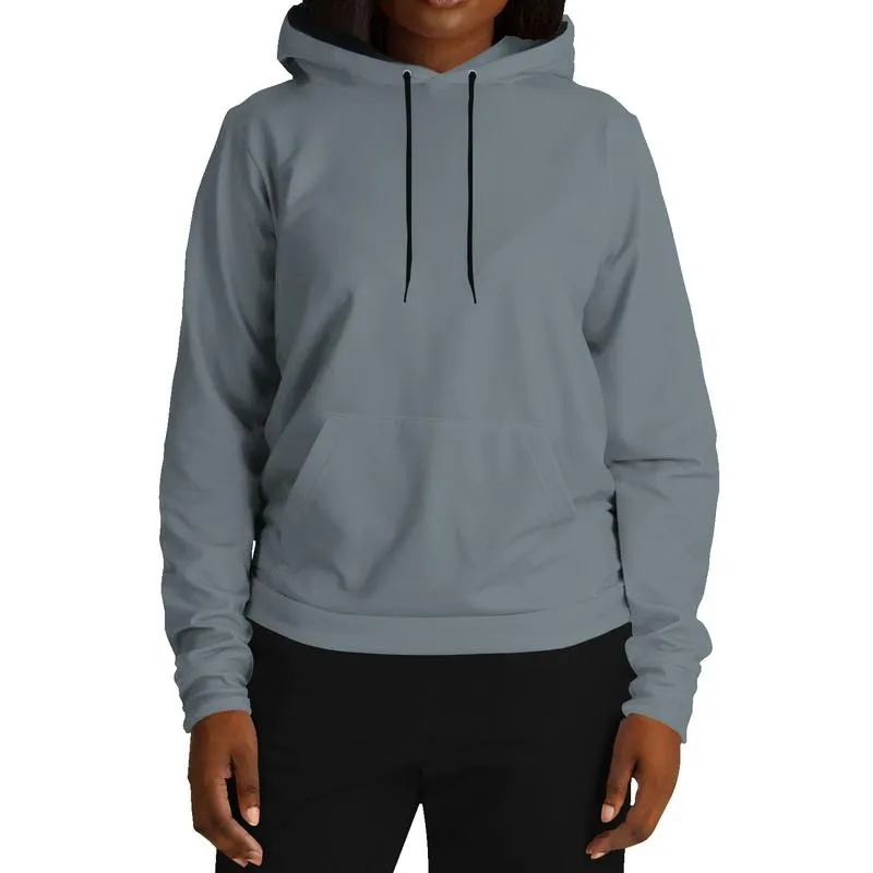 Cool Gray Hoodie | Unisex | with PLUS sizes | Medium Dark Pale Cyan Gray | C10M0Y0K60
