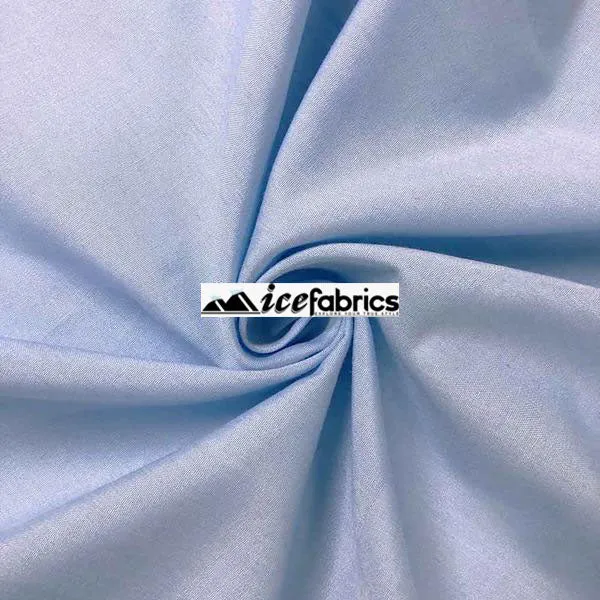 COTTON POLYESTER BROADCLOTH (58/60") FABRIC