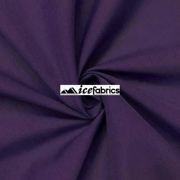COTTON POLYESTER BROADCLOTH (58/60") FABRIC