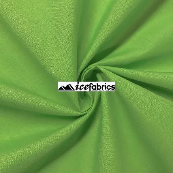 COTTON POLYESTER BROADCLOTH (58/60") FABRIC