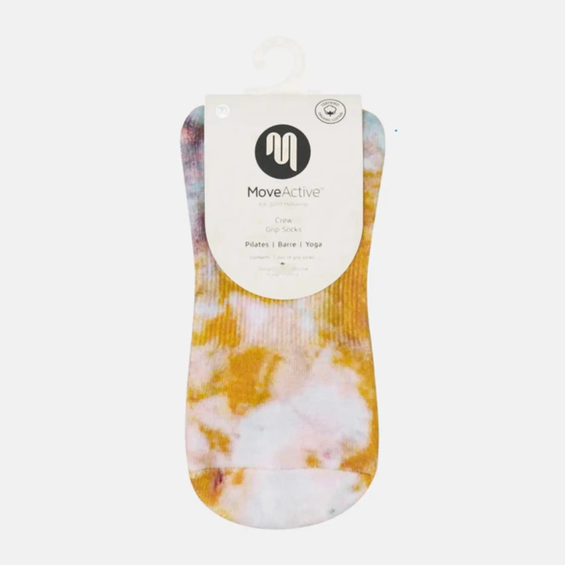 Crew Aerial Print Grip Socks (Barre / Pilates)