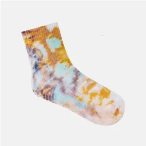 Crew Aerial Print Grip Socks (Barre / Pilates)