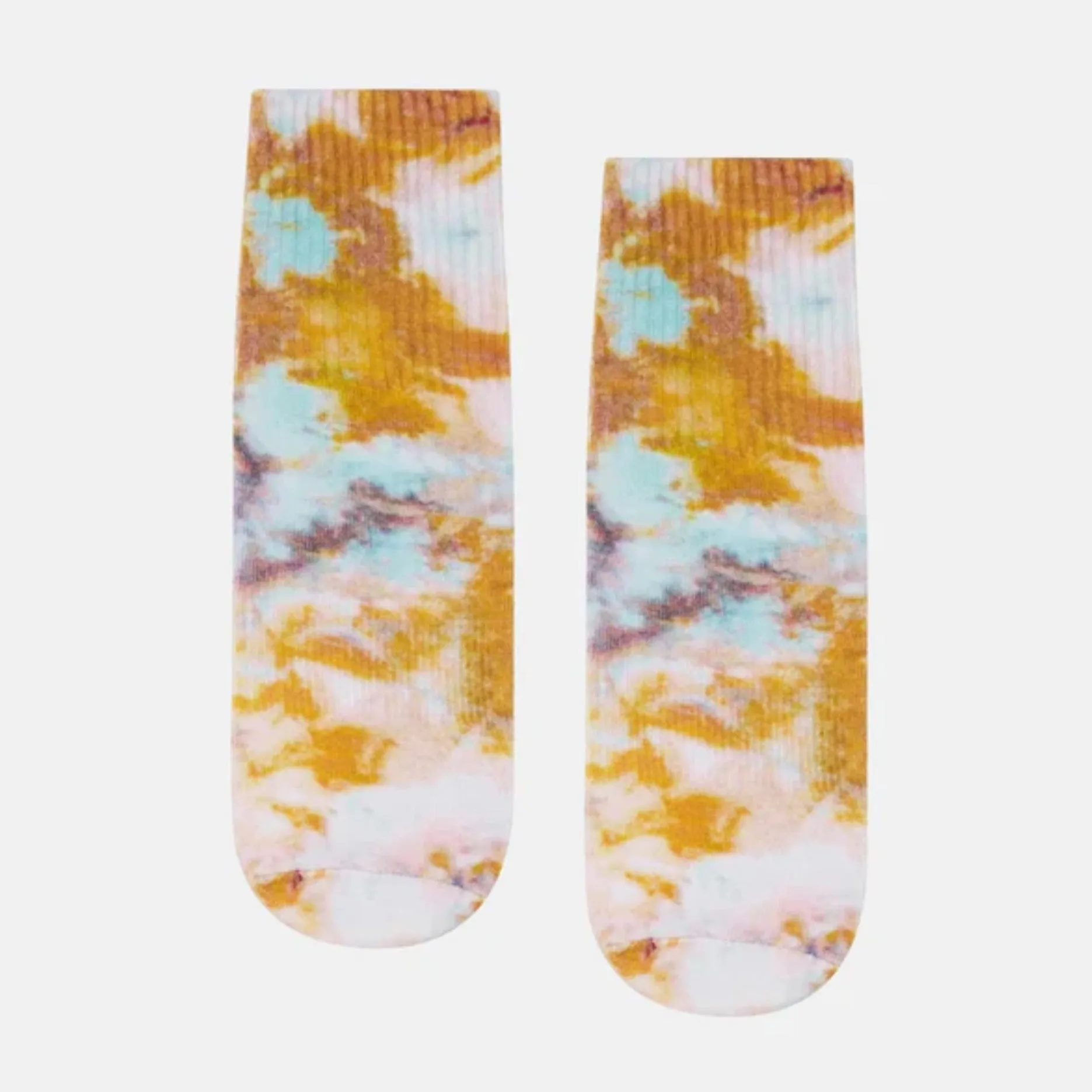 Crew Aerial Print Grip Socks (Barre / Pilates)