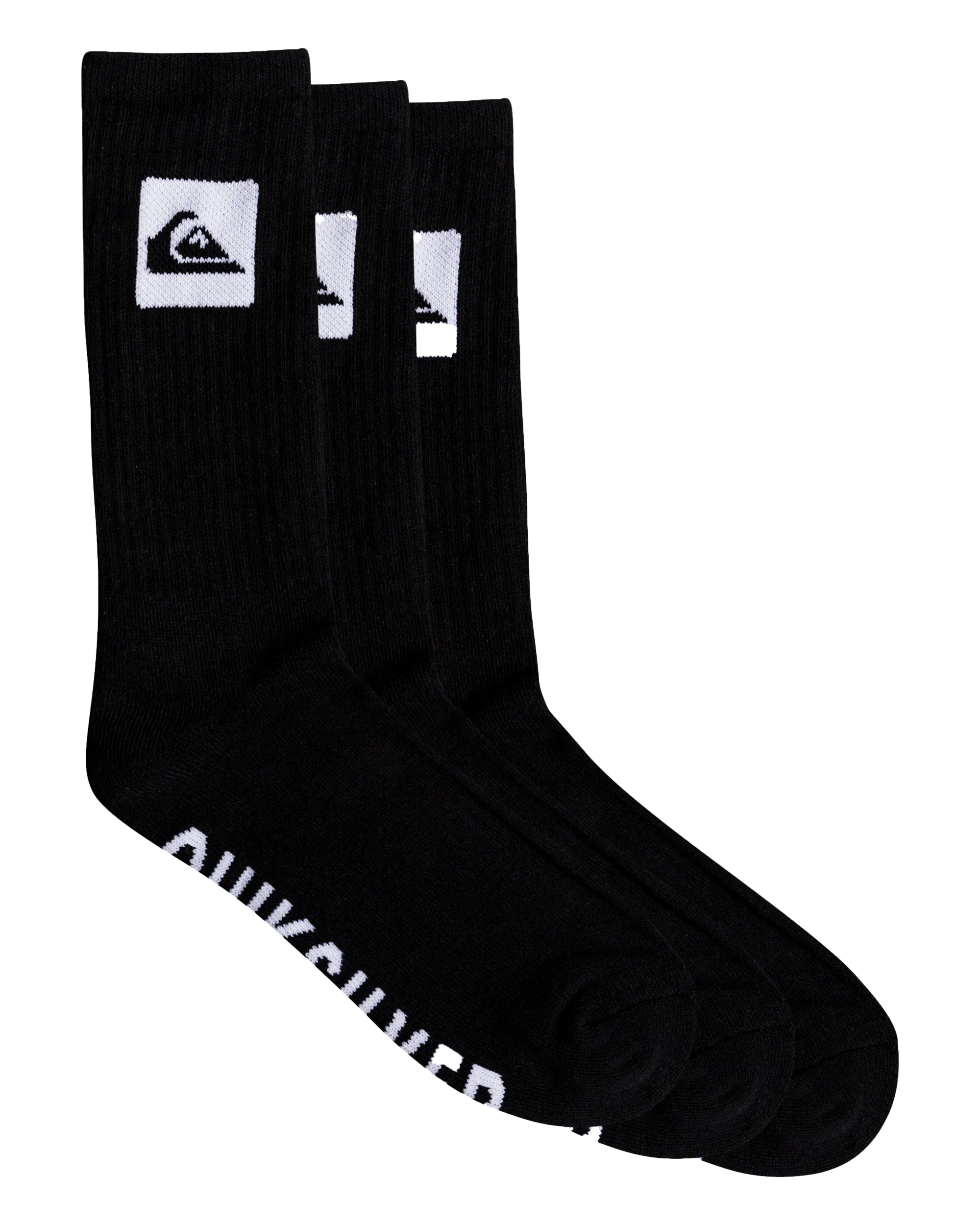 Crew Socks (5 Pack) in Black