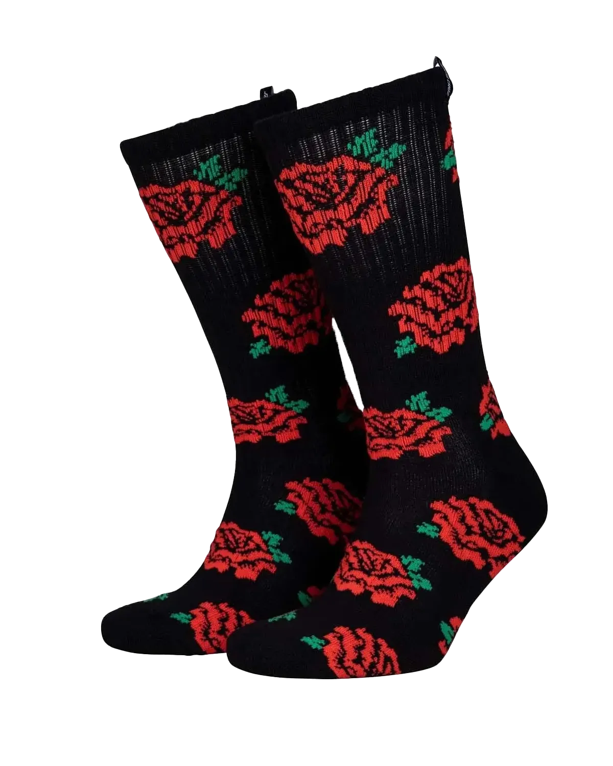 Dressen Roses Socks in Black