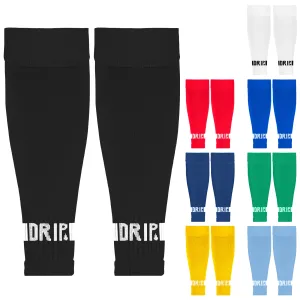 DRIPsox® Sock Sleeves | To go with Grip Socks | Calf Comfort DripMesh Technology | 3 Sizes for Kids, Juniors, Women & Men (S:13C-3.5 | M:4-7.5 | L:8 )