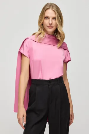 Dusty Rose Pure Silk Cecilia Women's Blouse