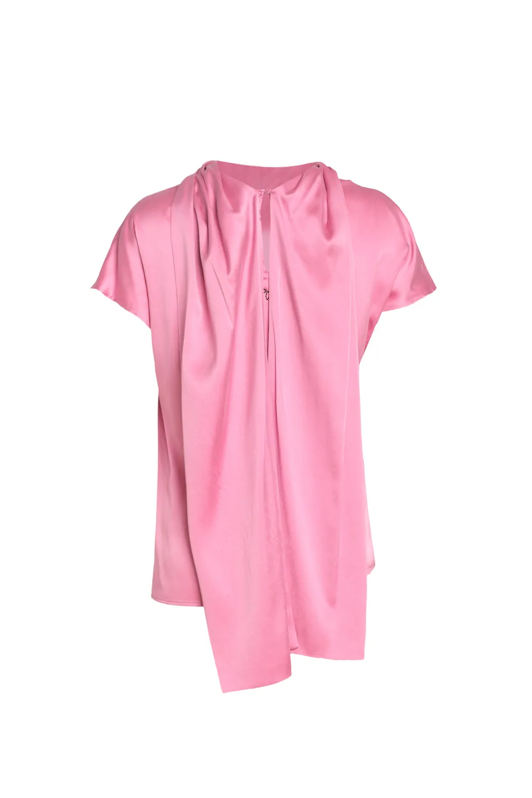 Dusty Rose Pure Silk Cecilia Women's Blouse