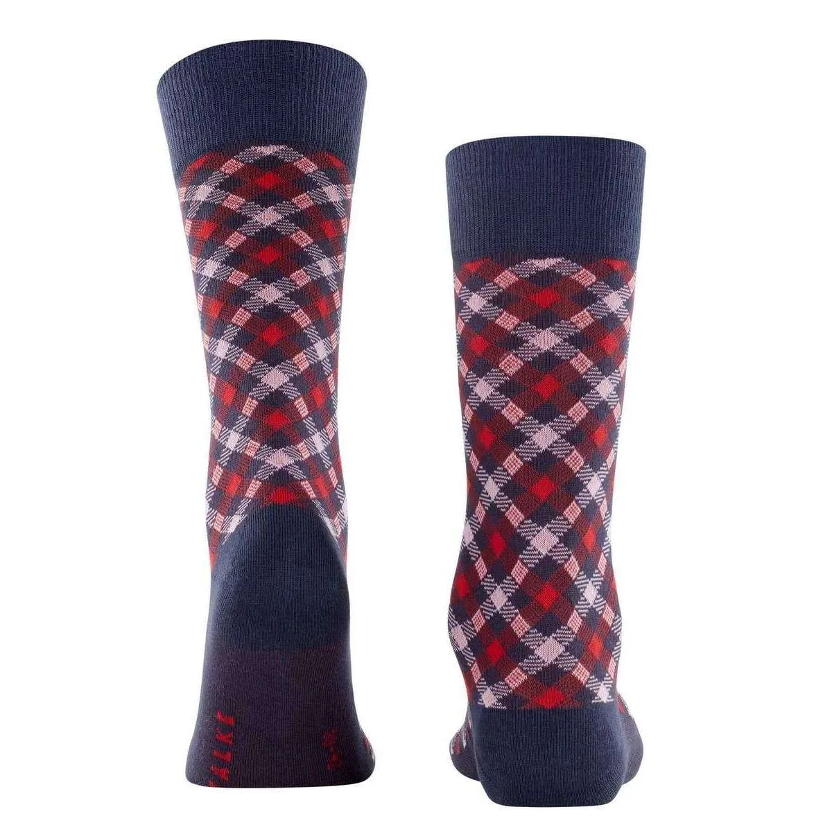 Falke Blue Smart Check Socks