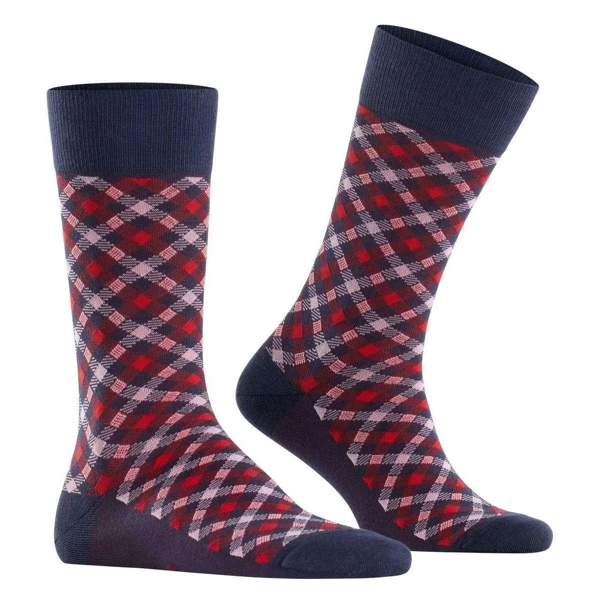 Falke Blue Smart Check Socks