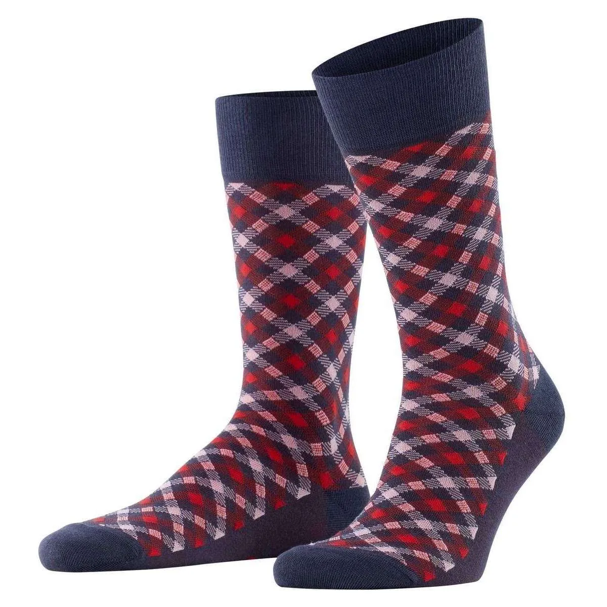 Falke Blue Smart Check Socks