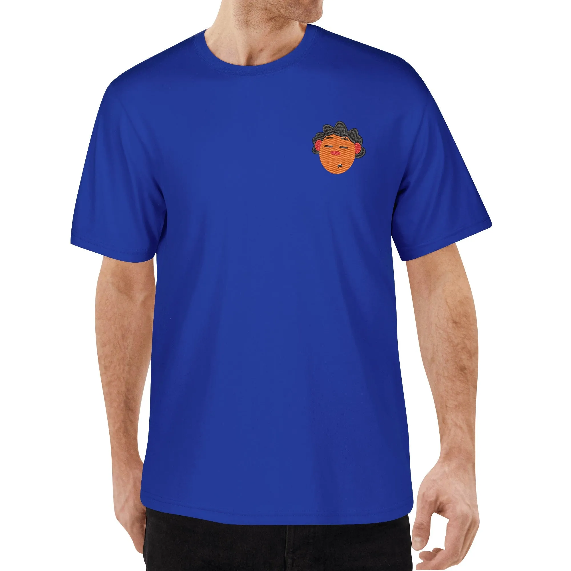 FIGARO Embroidered Mens Cotton T shirt