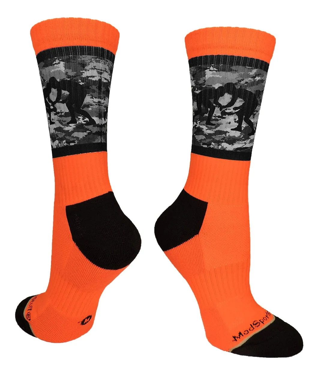 Fighting Wrestlers Athletic Crew Socks (multiple colors)