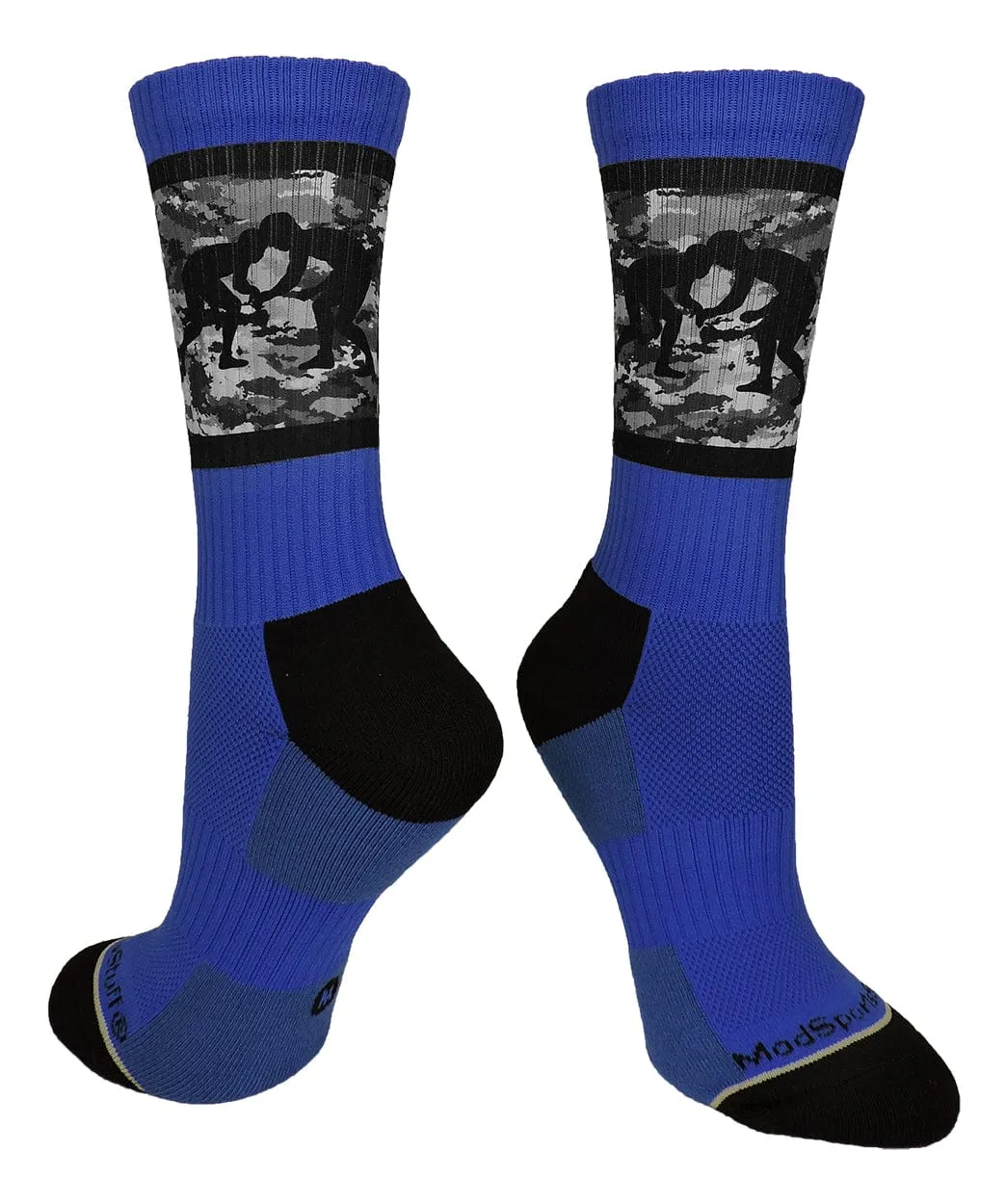 Fighting Wrestlers Athletic Crew Socks (multiple colors)