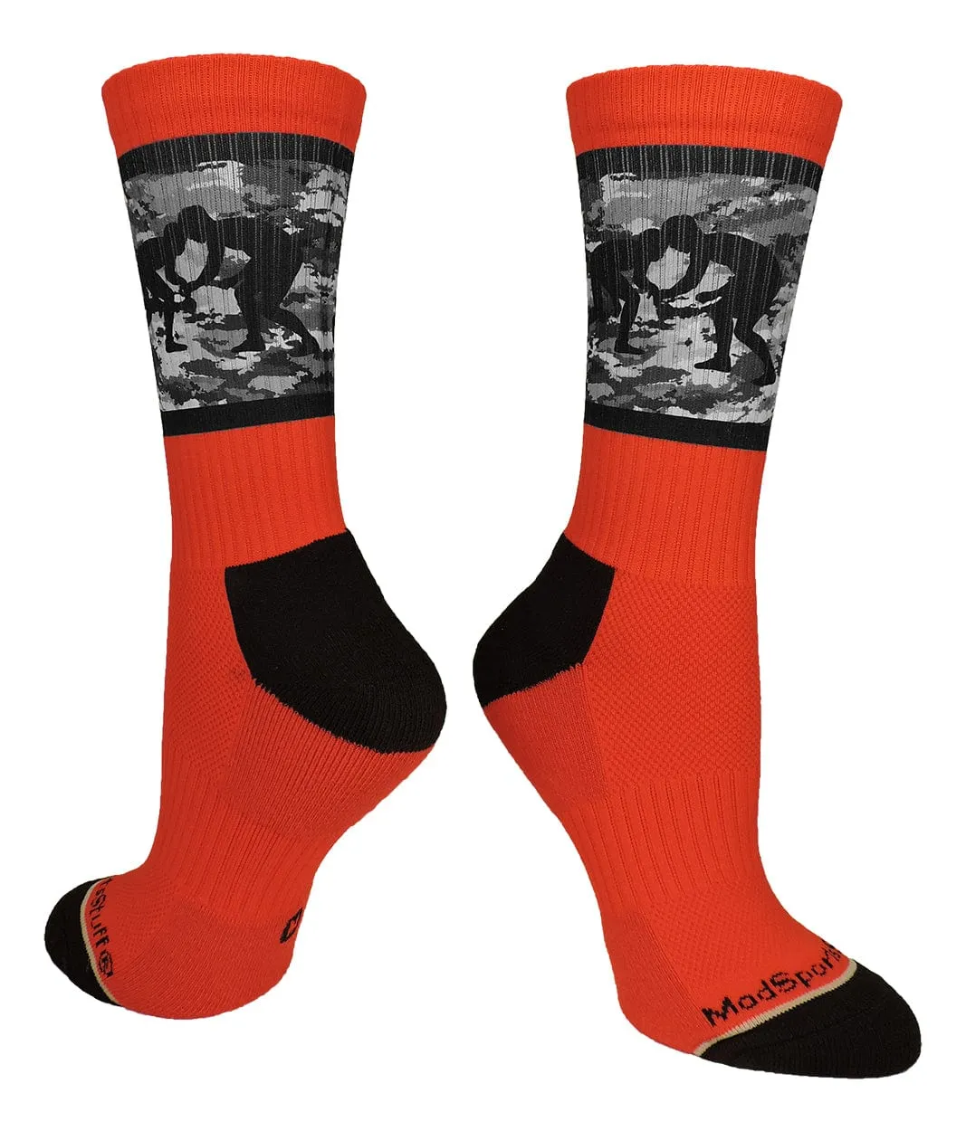 Fighting Wrestlers Athletic Crew Socks (multiple colors)