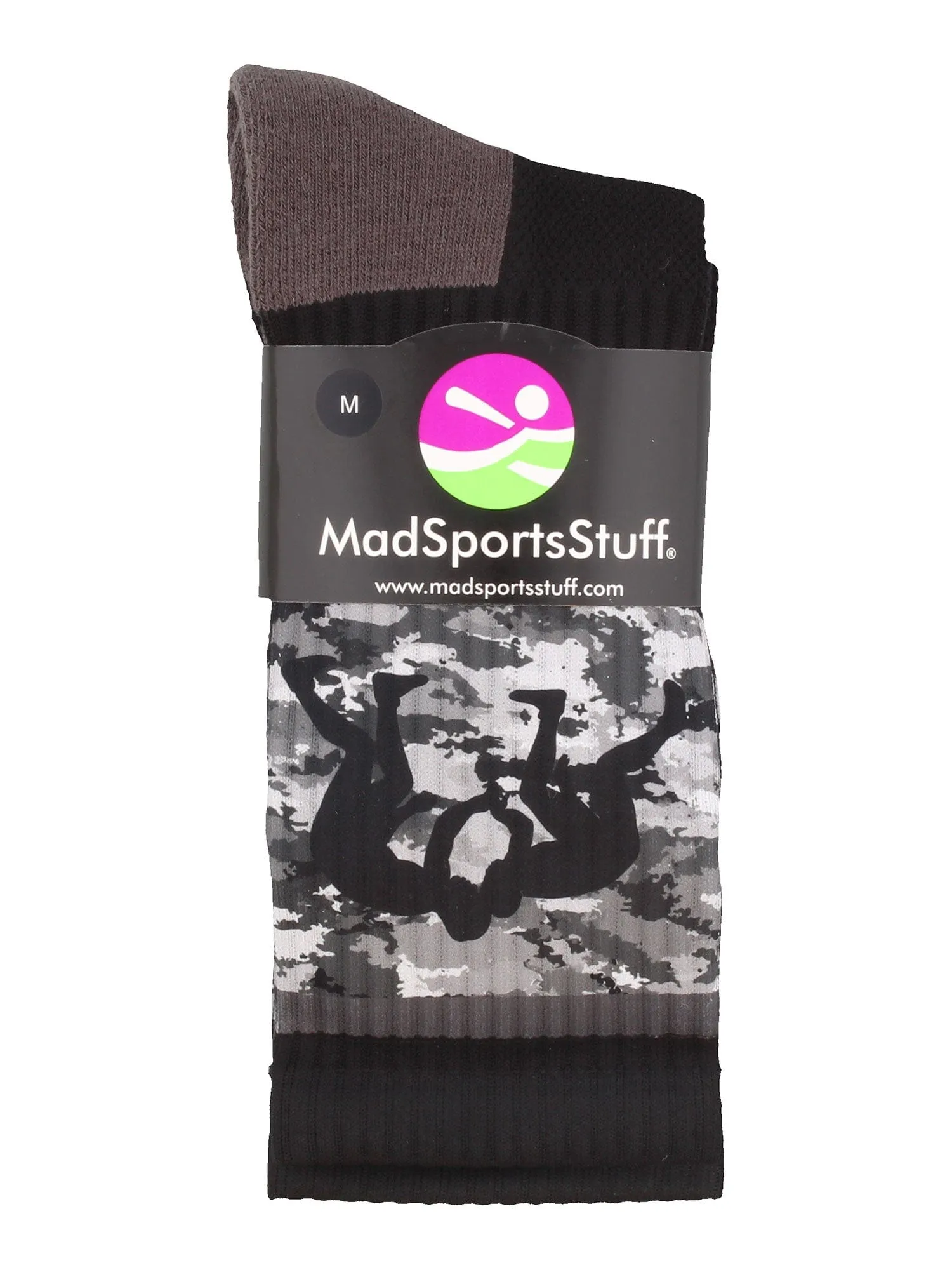Fighting Wrestlers Athletic Crew Socks (multiple colors)