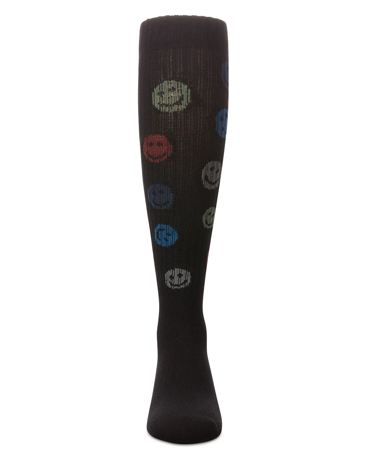Girls' All Over Smile Knee High Socks