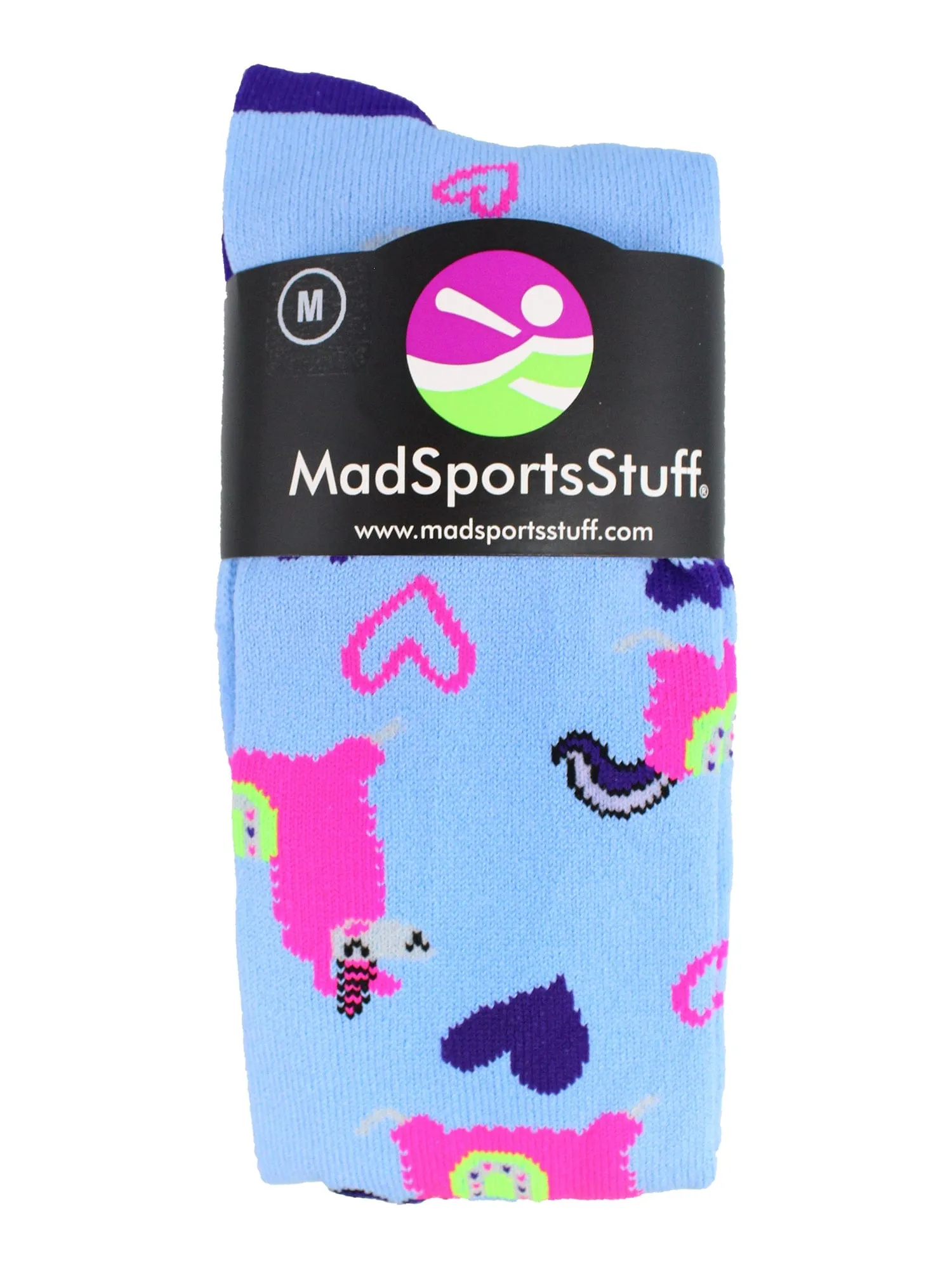 Half Llama Half Unicorn Llamacorn Athletic Socks Over The Calf