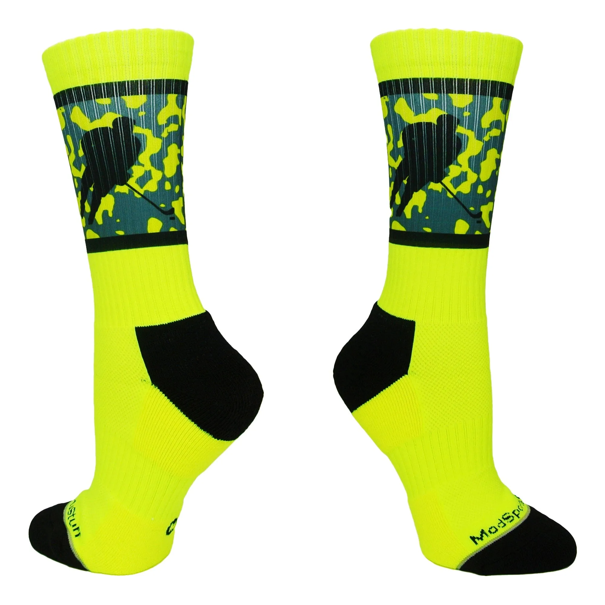 Hockey Player Athletic Crew Socks (multiple colors)