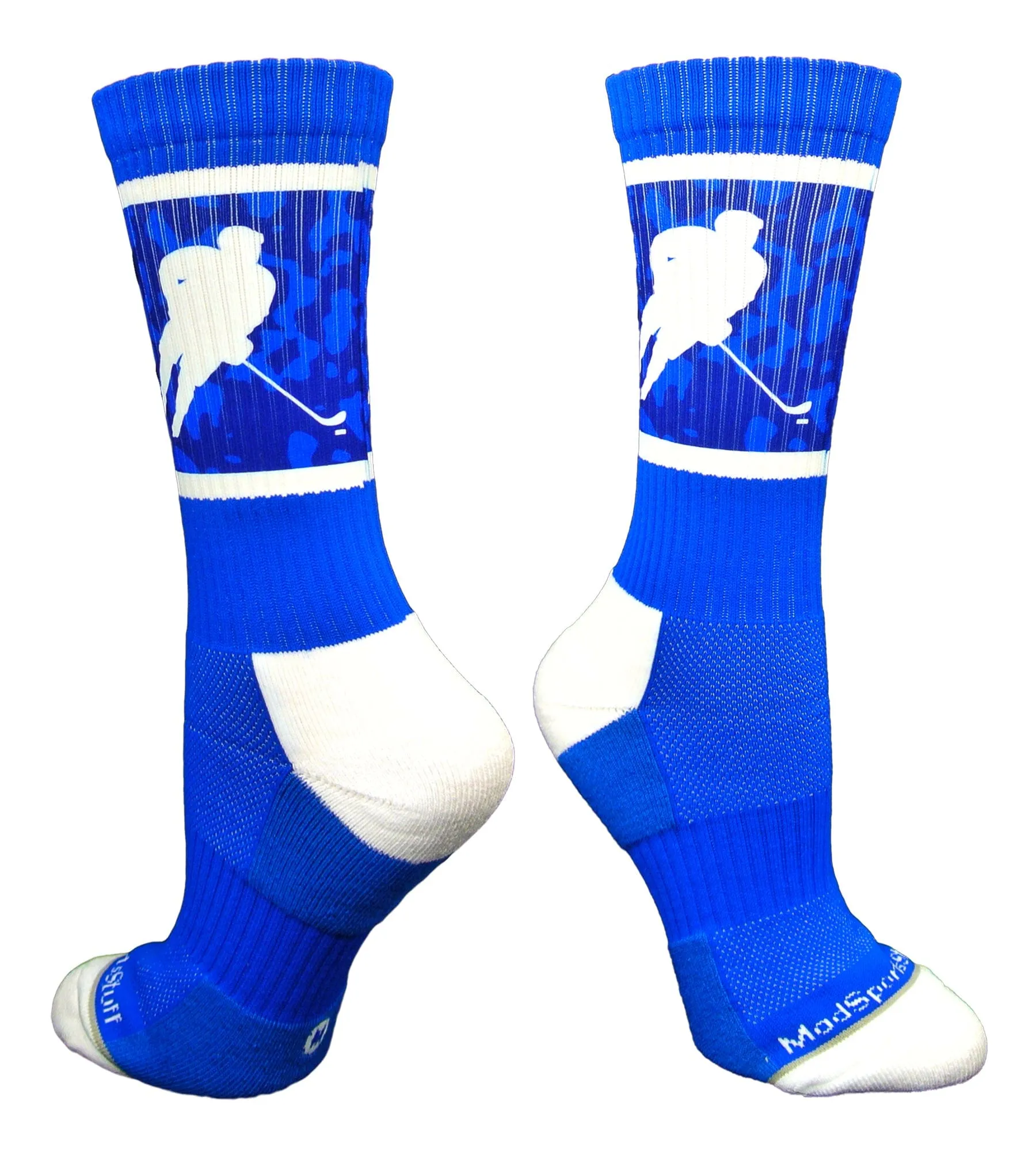 Hockey Player Athletic Crew Socks (multiple colors)