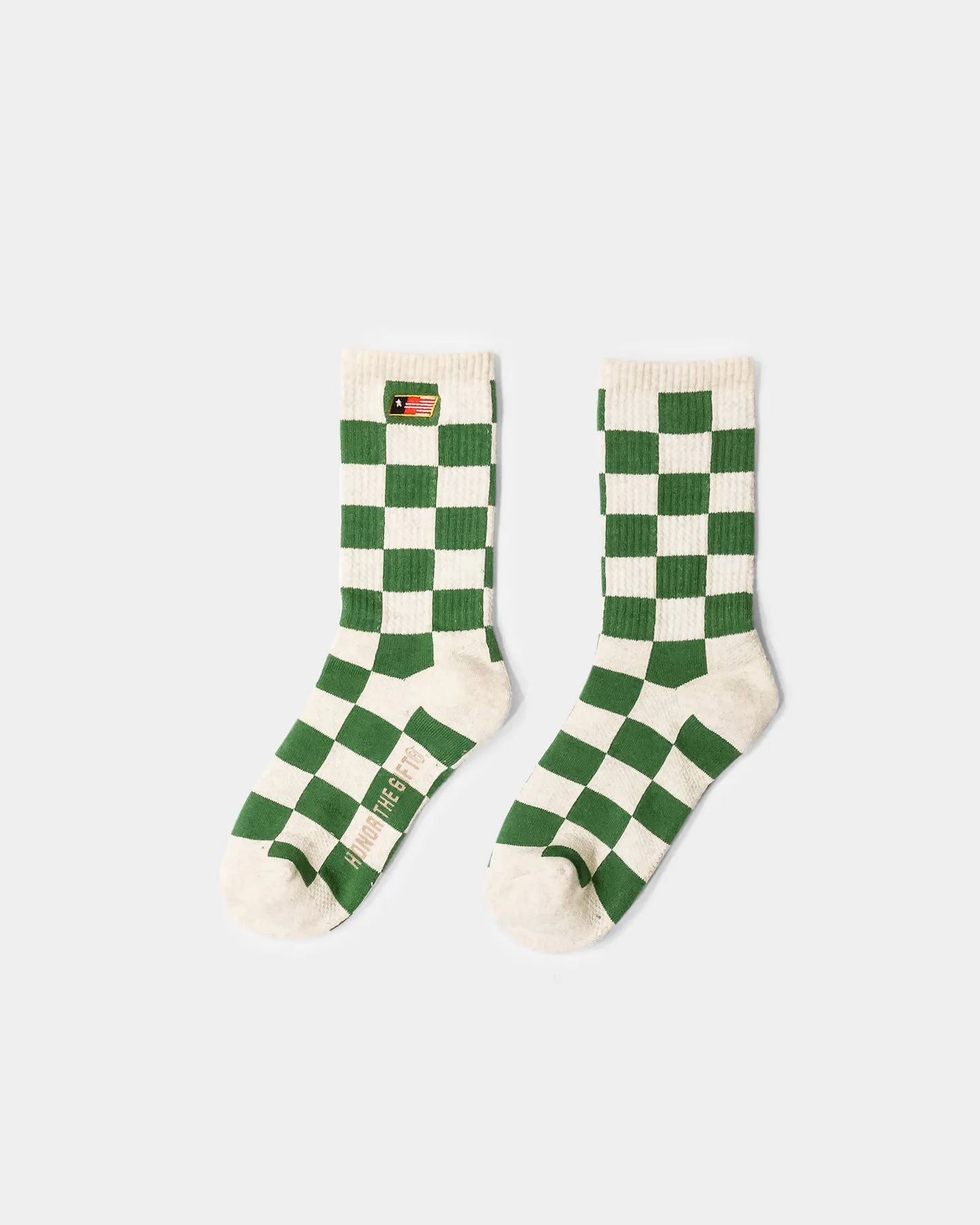 Honor The Gift Women's Jazz Jacquard Socks Green