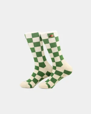 Honor The Gift Women's Jazz Jacquard Socks Green