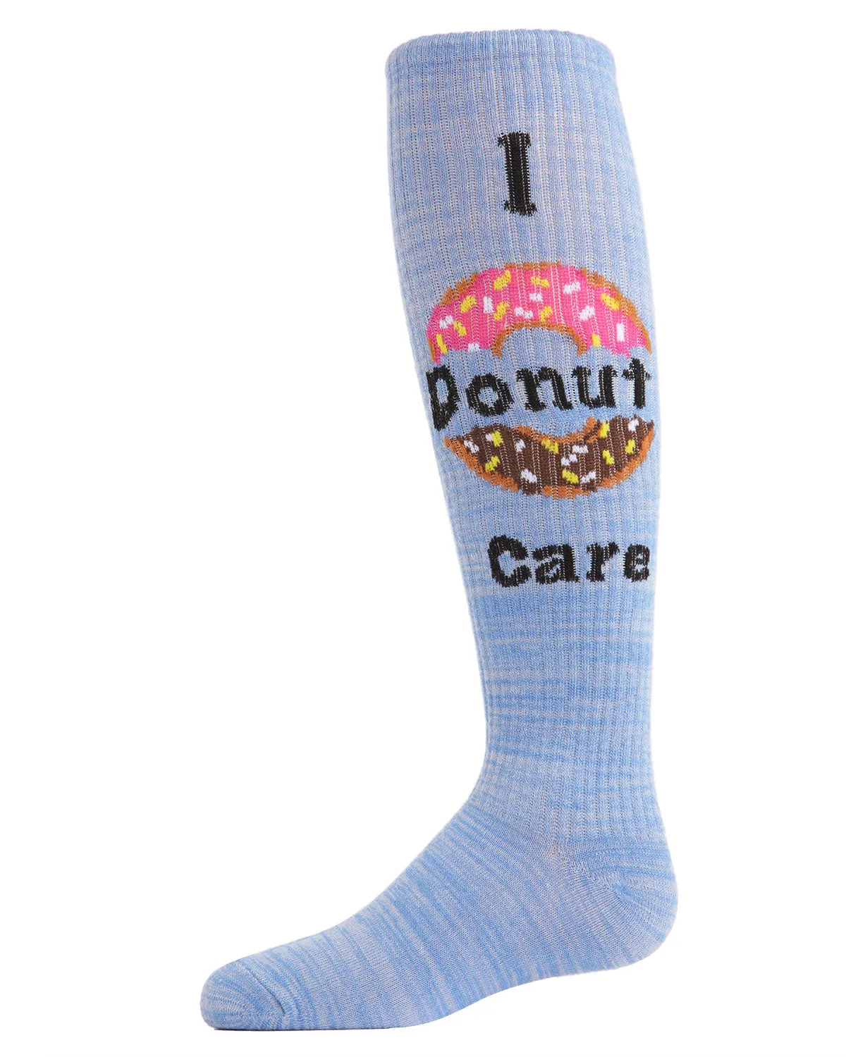 I Donut Care Knee High Sock 2 Pack