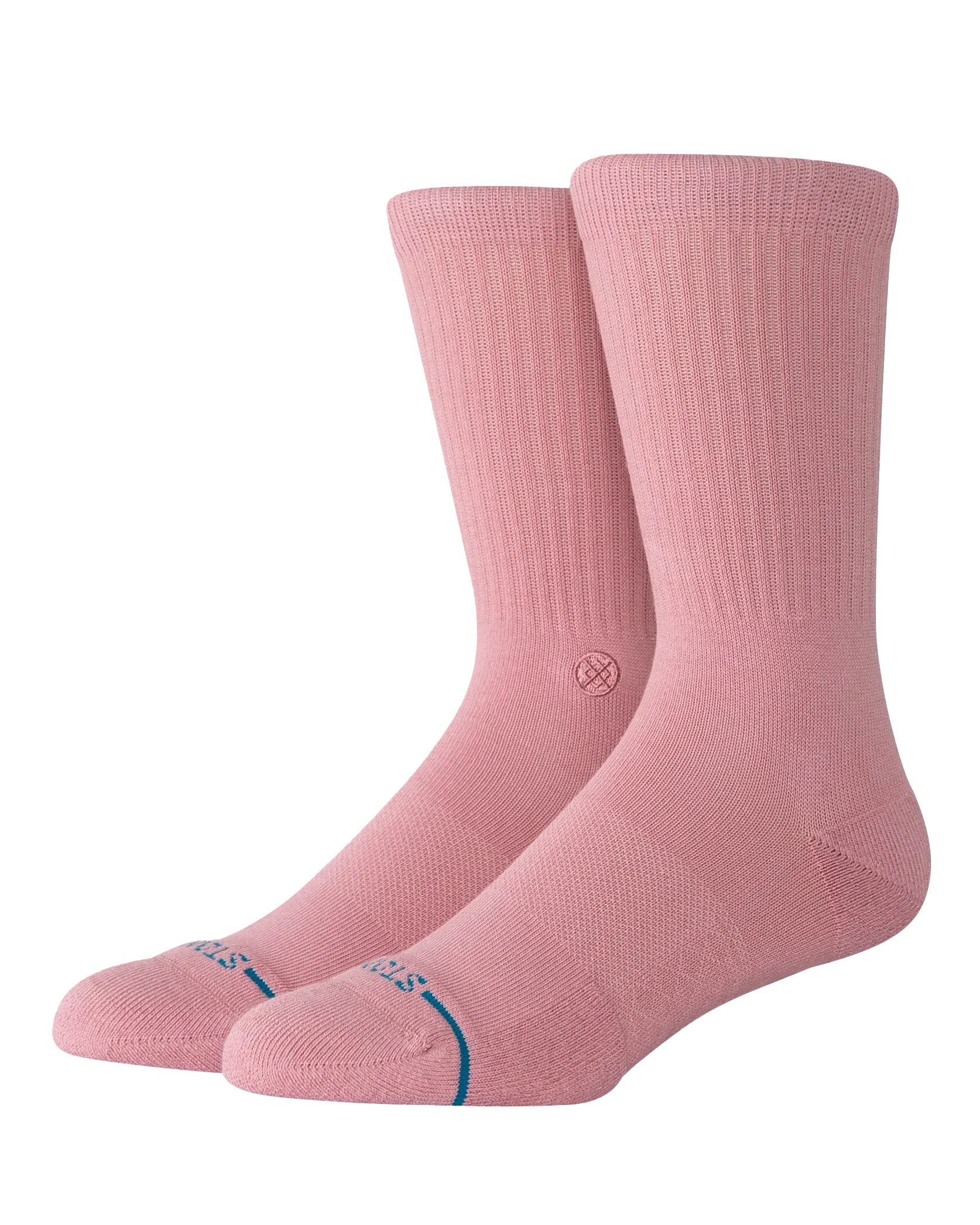 Icon Socks in Dusty Rose
