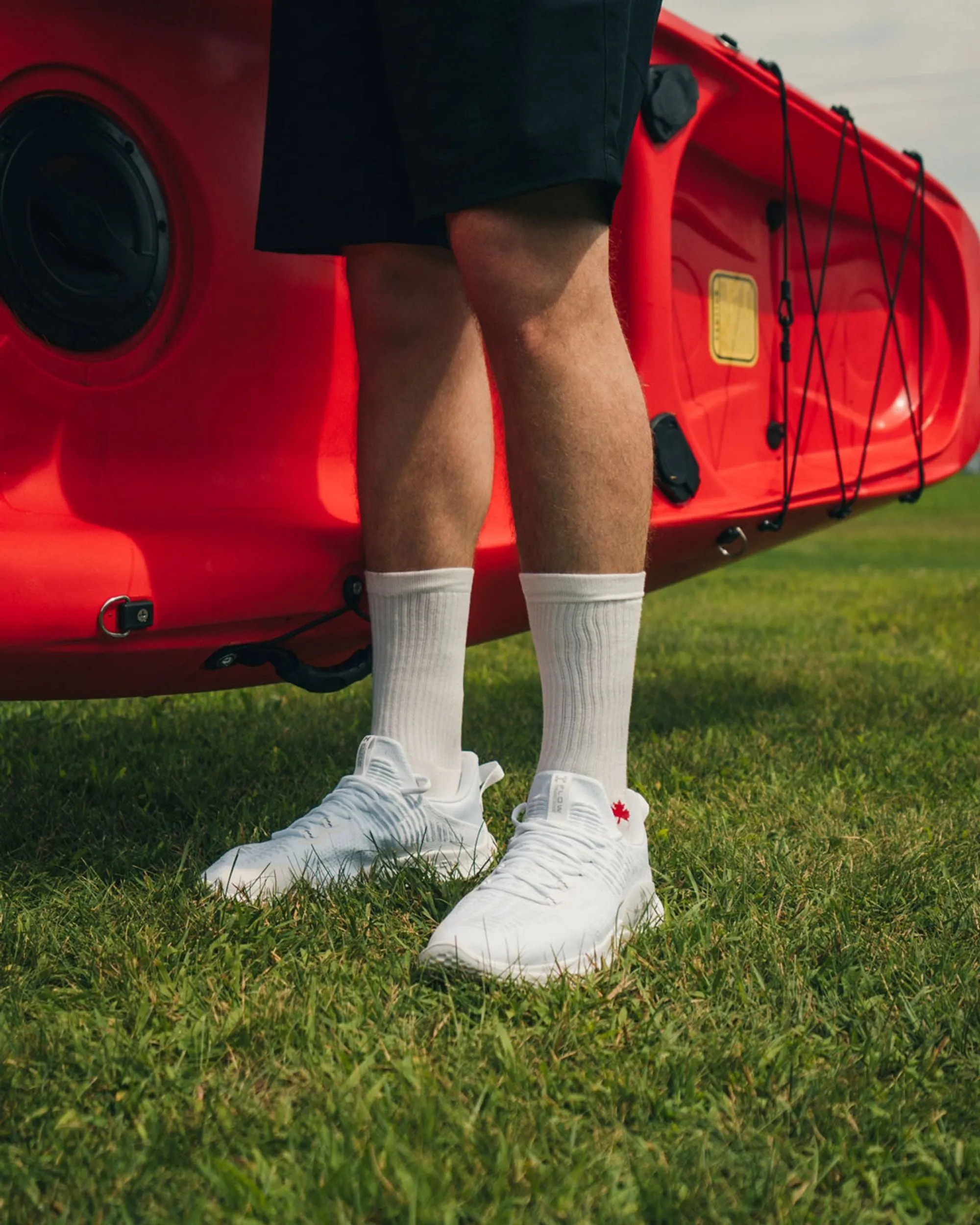 J.B. Field's Athletic "Canadian Maple Leaf" Bamboo Sport Socks
