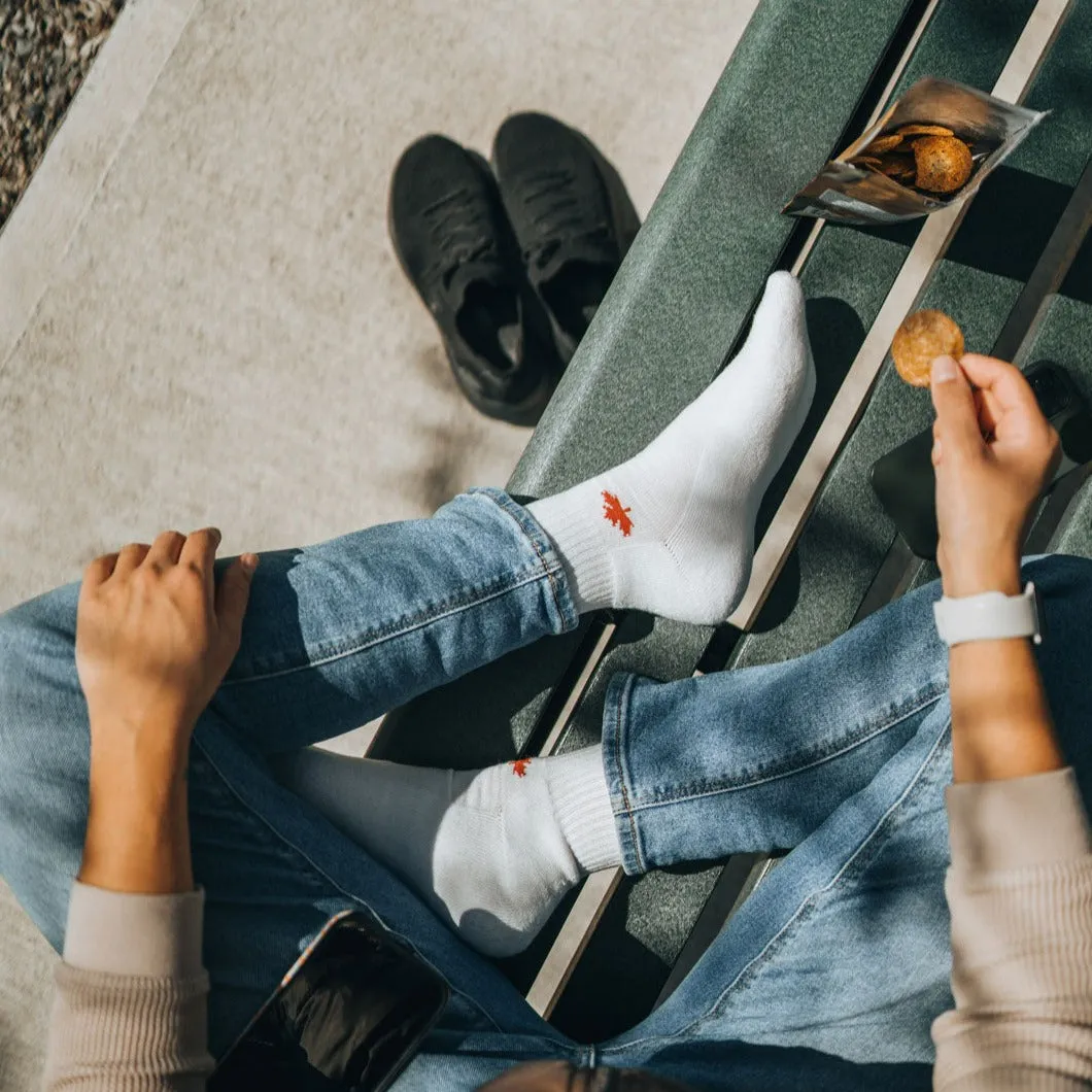 J.B. Field's Athletic "Canadian Maple Leaf" Bamboo Sport Socks