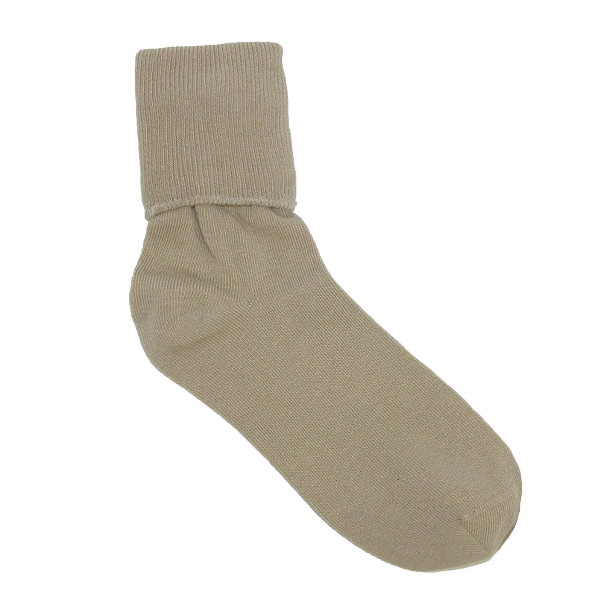 Jefferies Socks Women's Organic Cotton Turn Cuff Socks