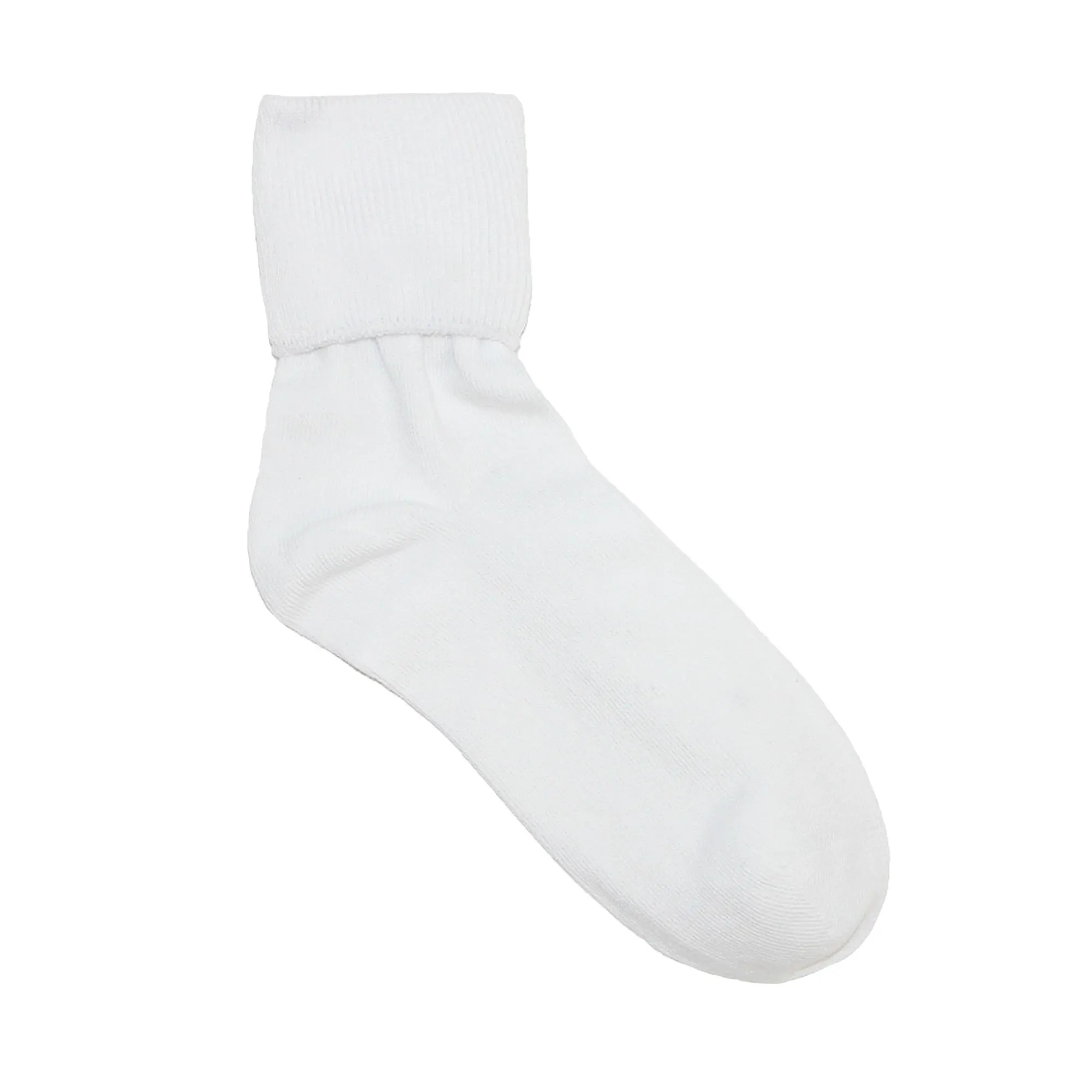 Jefferies Socks Women's Organic Cotton Turn Cuff Socks