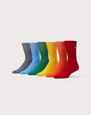 Jordan Basic 6-Pack Crew Socks