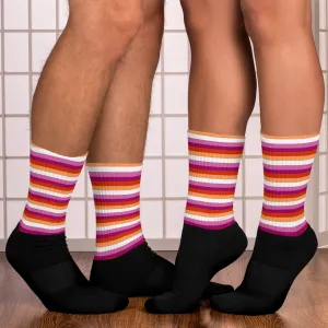 Lesbian Pride Socks