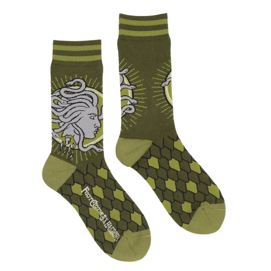 Medusa FootClothes x Hagborn Collab Crew Socks