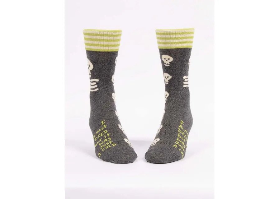 Men's I Almost Died Crew Socks