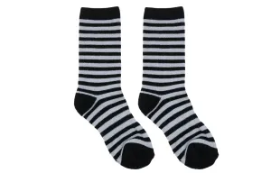 Merino Wool Children's Boot Socks: Gray Cloud