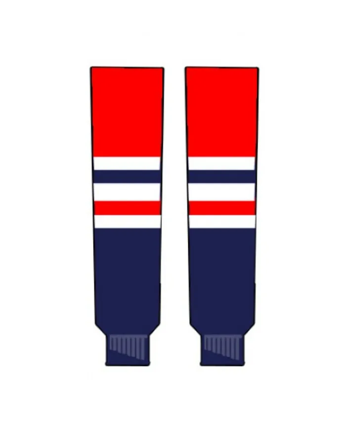 Modelline 1926 New York Americans Knit Ice Hockey Socks