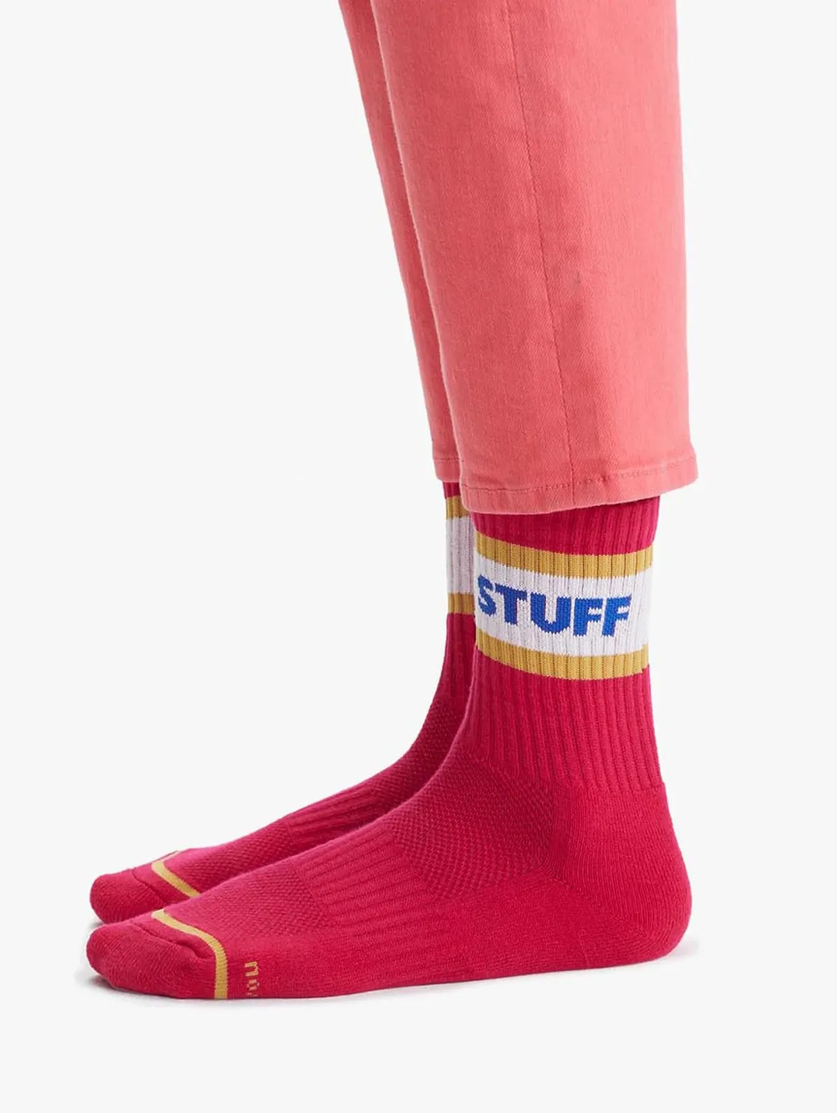 Mother - Baby Steps Socks in Love Stuff/Virtual Pink & Cream Gold